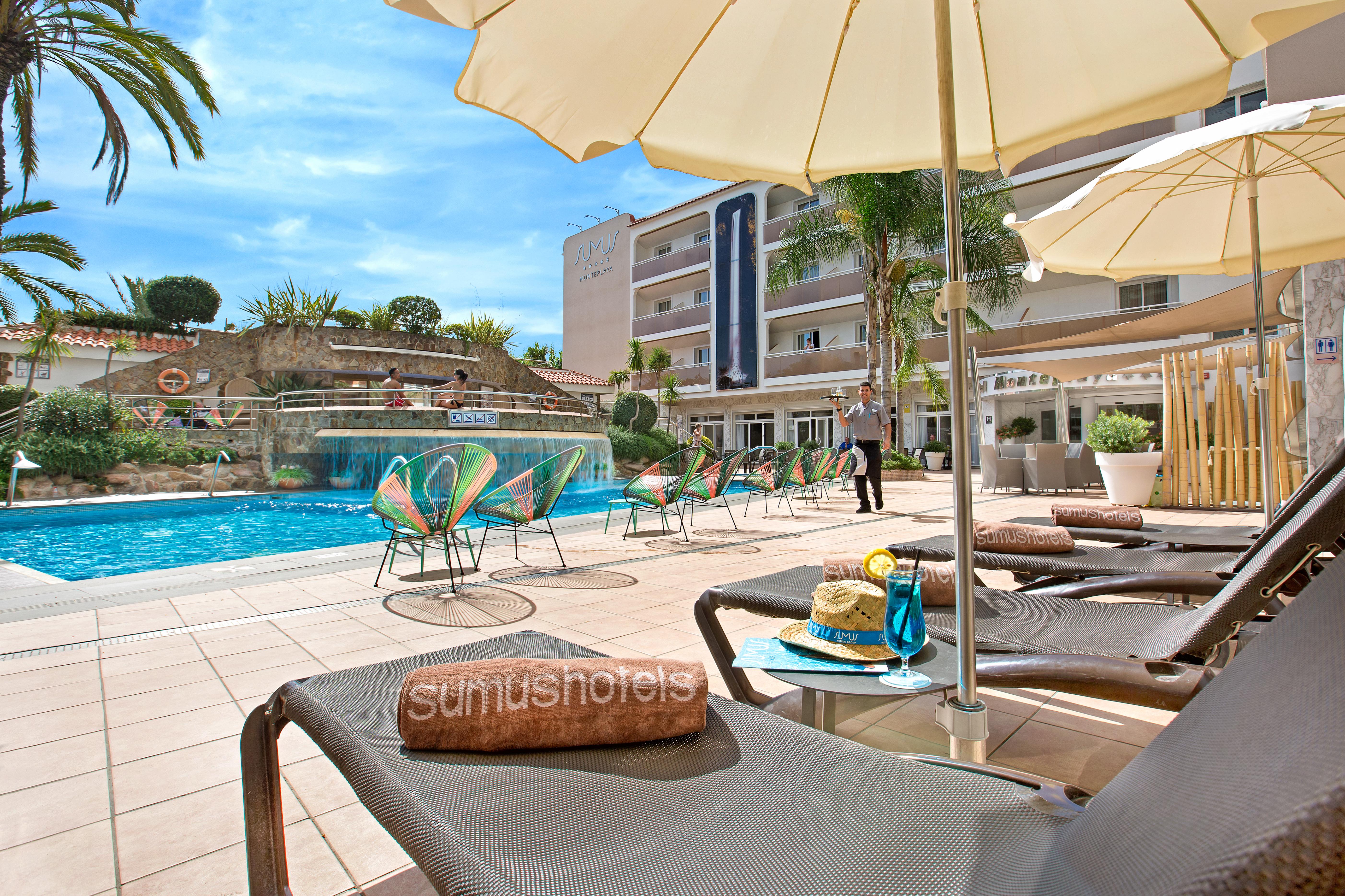 Sumus Hotel Monteplaya & Spa 4Sup - Adults Only マルグラット・デ・マル エクステリア 写真
